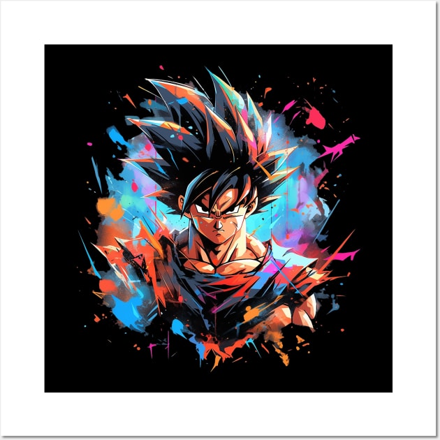 goku Wall Art by pokermoment